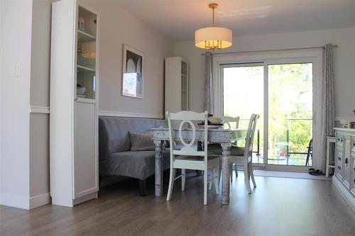 Sliding doors onto the deck off the dining room area. - 7 Dalvik Road, Gimli Rm, MB 