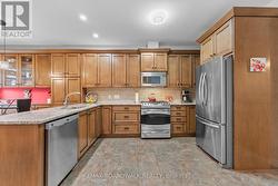 Lots of counter space - stainless steel appliances - 