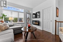 living room overlooking backyard - 