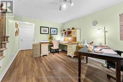 Large storage room & utility room behind that door - 