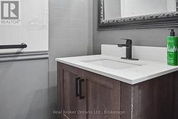 Lower level half bath - 