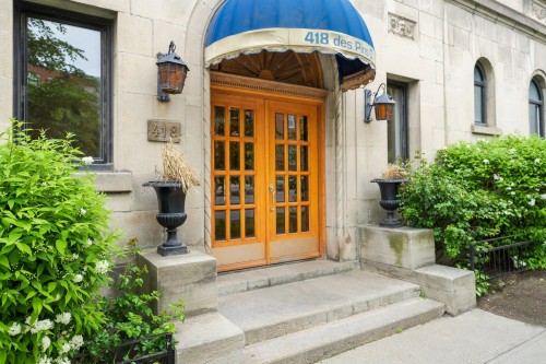 Entrée extérieure - 15-418 Av. Des Pins O., Montréal (Le Plateau-Mont-Royal), QC 