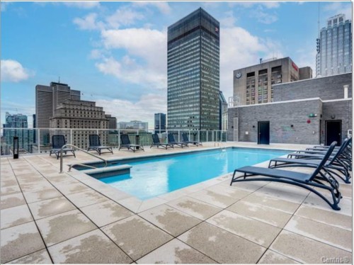 Piscine - 607-1211 Rue Drummond, Montréal (Ville-Marie), QC 