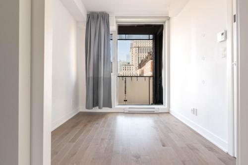 Chambre à coucher - 607-1211 Rue Drummond, Montréal (Ville-Marie), QC 