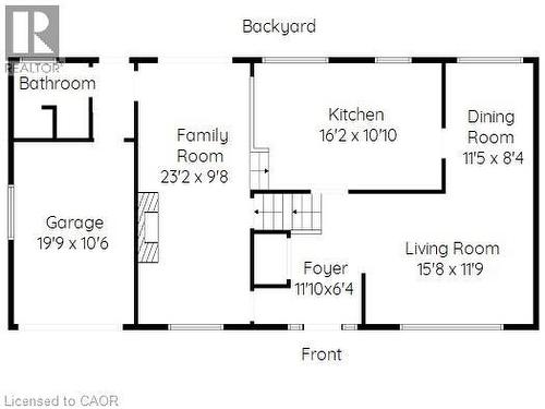 Floor plan - 372 Fennell Avenue W, Hamilton, ON 