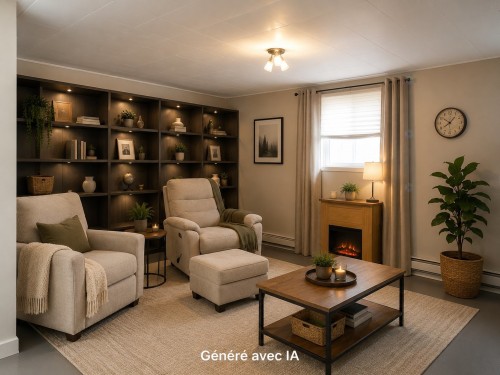 Salle familiale - 1615 Rue Louis-De-France, Trois-Rivières, QC - Indoor Photo Showing Living Room