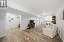 Foyer and Living in Lower Suite - 