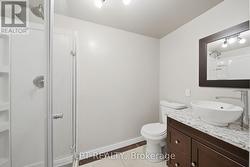 Second Washroom in lower suite - 