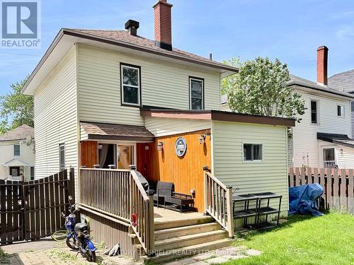 Rearview of home & Deck - 9 Bergin Avenue, Cornwall, ON 