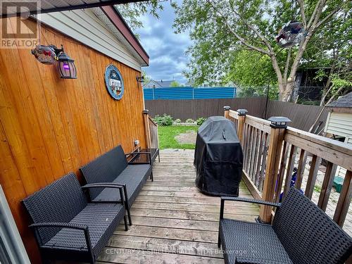 Deck off dining room - 9 Bergin Avenue, Cornwall, ON 
