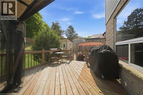 20 Melran Drive, Cambridge, ON - Outdoor With Deck Patio Veranda With Exterior