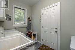 main floor laundry with garage access - 