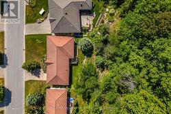 backs on wooded area - 