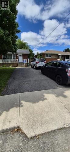 parking for unit right side of driveway, 2-3 spaces - 38 Huntington Avenue, Hamilton, ON 