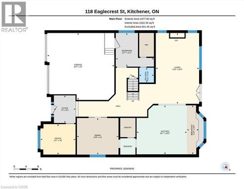 Floor plan - 118 Eaglecrest Street, Kitchener, ON 