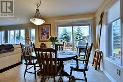 dining area walkout to  deck - 