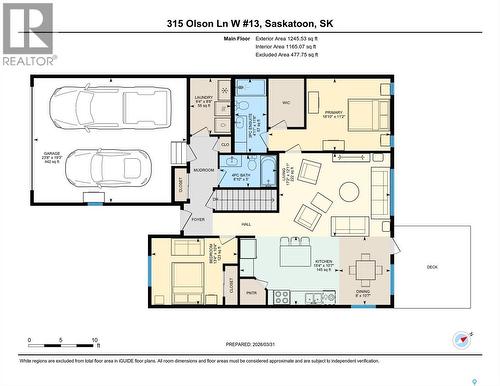 13 315 Olson Lane W, Saskatoon, SK 