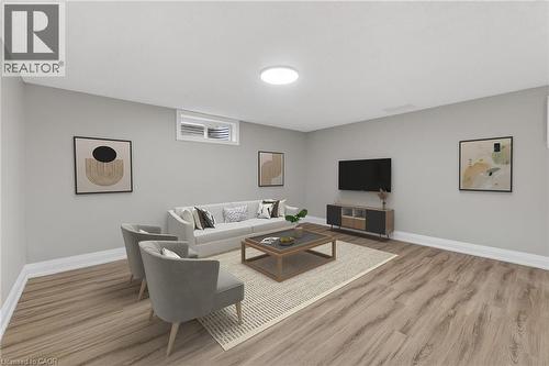 Virtually Staged - 65 Woodman Drive S, Hamilton, ON 