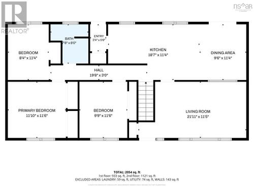 Floor Plan - 2897 Highway 331, Pentz, NS 