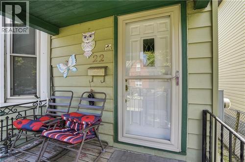 22 Cheever Street, Hamilton, ON - Outdoor With Deck Patio Veranda With Exterior