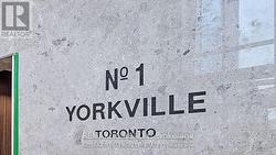 710 - 1 YORKVILLE AVENUE Toronto, ON M4W 0B1