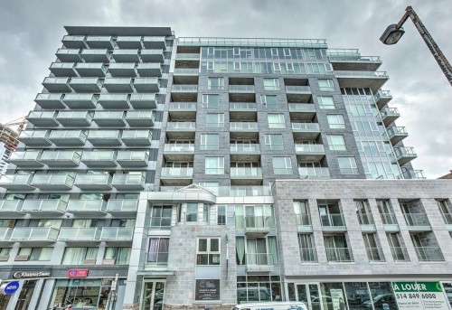 Façade - 1002-1220 Rue Crescent, Montréal (Ville-Marie), QC 