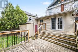access to garage, shed, deck - 