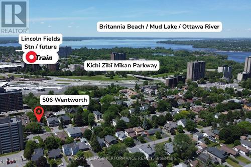looking east - 506 Wentworth Avenue, Ottawa, ON 