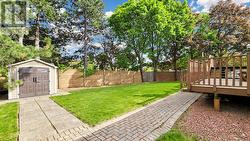 Backyard with Gate direct to Clark Ave. - 