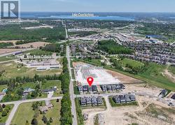 Aerial view, new school to be complete 2027 - 