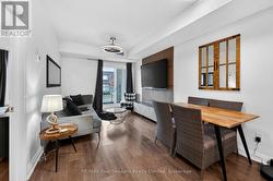 Living/dining with walk out to the large balcony - 