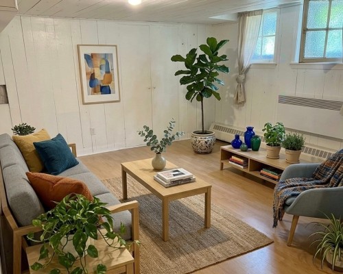 Sous-sol - 4219 Av. Marcil, Montréal (Côte-Des-Neiges/Notre-Dame-De-Grâce), QC - Indoor Photo Showing Living Room