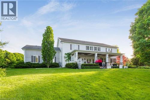 6195 Milburough Line, Burlington, ON - Outdoor With Deck Patio Veranda With Facade