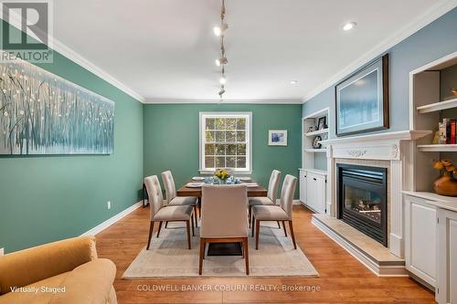 Virtually staged- dining room - 397 Burchill Road, Montague, ON 