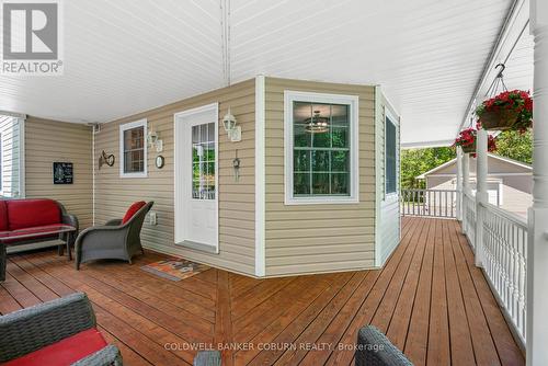 \"Olde tyme\" front porch - 397 Burchill Road, Montague, ON 