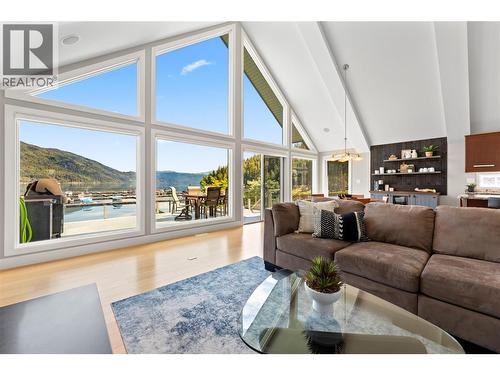 never miss a moment of this incredible view with floor to ceiling windows - 6421 Eagle Bay Road Unit# 13, Eagle Bay, BC 