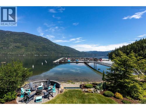 view of the yard - 6421 Eagle Bay Road Unit# 13, Eagle Bay, BC 