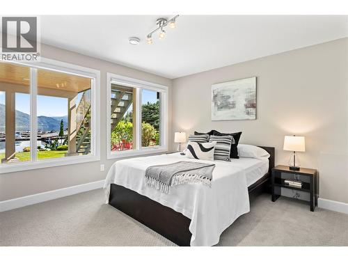 downstairs guest bedroom 1 of 3 - 6421 Eagle Bay Road Unit# 13, Eagle Bay, BC 