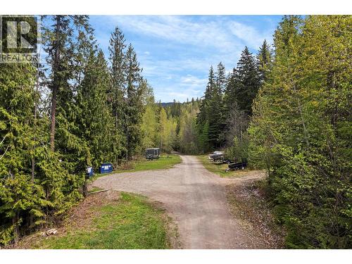 Common area for parking boat trailers and storage. - 6421 Eagle Bay Road Unit# 13, Eagle Bay, BC 