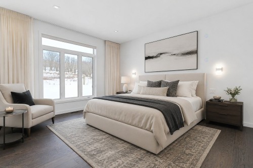 Chambre à coucher principale - 6020 Rue Robert, Saint-Placide, QC - Indoor Photo Showing Bedroom