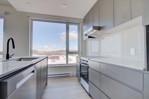 Kitchen - 702-1900 Rue Yvette-Brillon, Montréal (Ahuntsic-Cartierville), QC - Indoor Photo Showing Kitchen