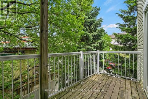 Large balcony off of the living room. - 39 Strathaven Private, Ottawa, ON 