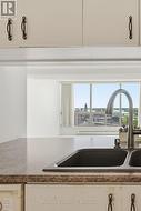 Enjoy great views of City Hall from the kitchen. - 
