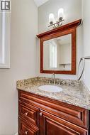 Main floor powder room. - 