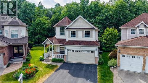 Plenty of parking. Double garage. - 712 Brookmill Place, Waterloo, ON 