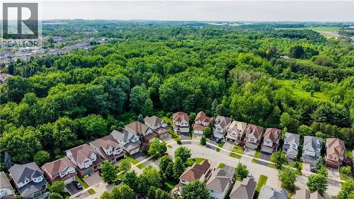 Protected greenspace behind. - 712 Brookmill Place, Waterloo, ON 
