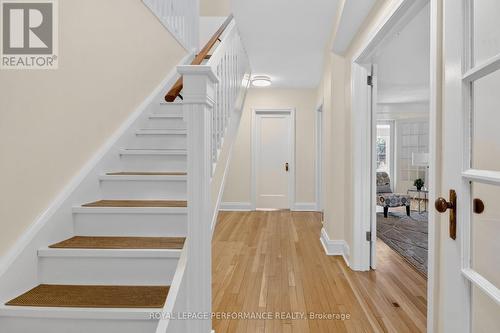 Stairs to the second floor - 18 Harvard Avenue, Ottawa, ON 
