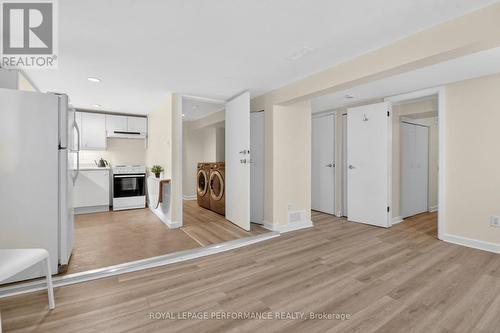Lower level rec rm & kitchen - 18 Harvard Avenue, Ottawa, ON 