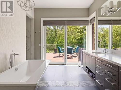 Primary Suite One - Ensuite - 1412 Birchwood Drive, Mississauga, ON 