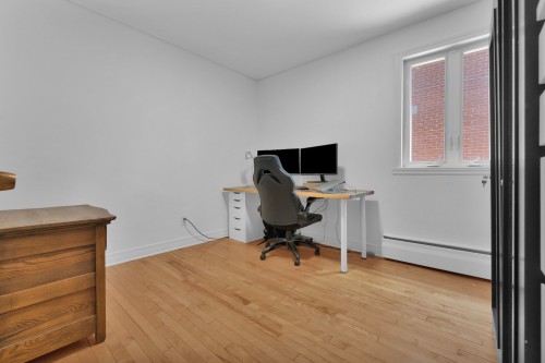 Bedroom - 6790  - 6794 Rue Chatelain, Montréal (Rosemont/La Petite-Patrie), QC - Indoor Photo Showing Office